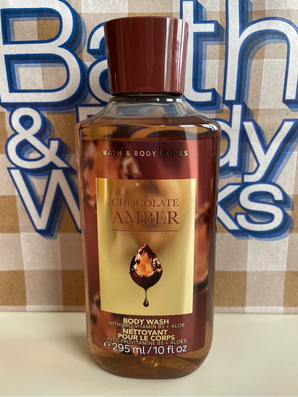 Chocolate Amber Shower Gel